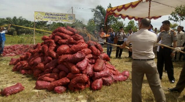 Kapolres Siak Klaim Tidak Ada Bawang Ilegal Masuk di Wilayah Siak 