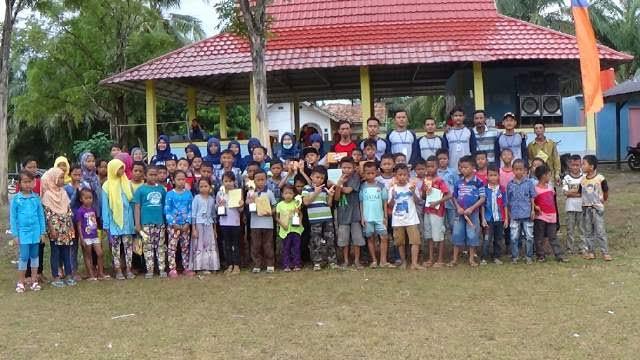 Meriahnya HUT RI di Desa Makmur Sejahtera Bersama Mahasiswa Kukerta UIN Suska Riau 