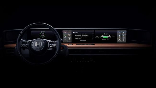 Honda Ungkap Desain Dasbor Mobil Listrik 