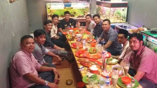 Jalin Keakraban, PLN Rayon Tembilahan Buka Bersama Awak Media 