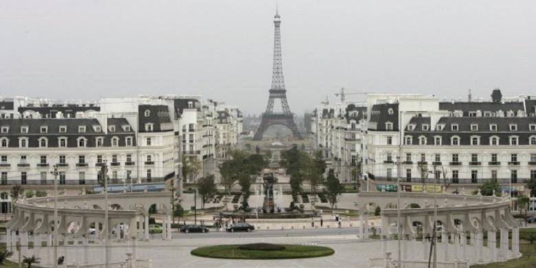 Tiruan Paris di China Jadi Kota 