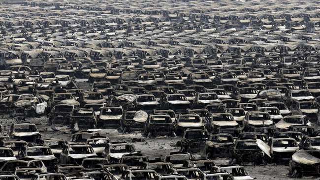 Sodium Sianida Terdeteksi di Lokasi Ledakan Tianjin