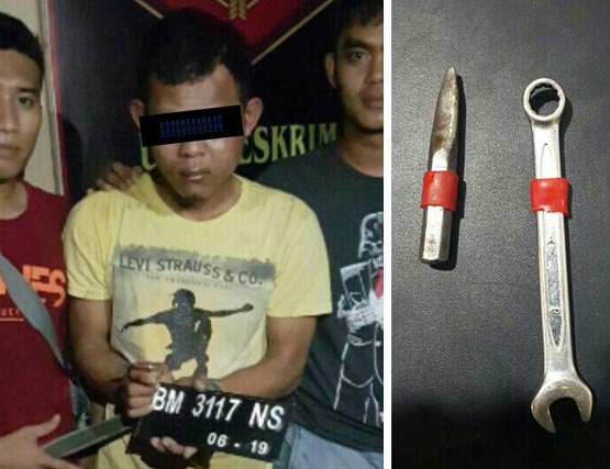 Maling 15 Motor di 7 Kecamatan Dibekuk Satreskrim Polres Rohul 