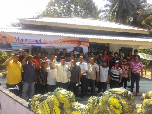 Di Tapung dan Tapung Hilir Ribuan Masyarakat Juga Siap Menangkan Muhammad Amin 