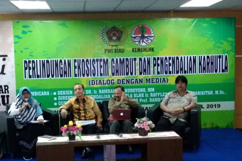 KLHK minta Pemprov Riau waspada Karhutla. Ini sebabnya 