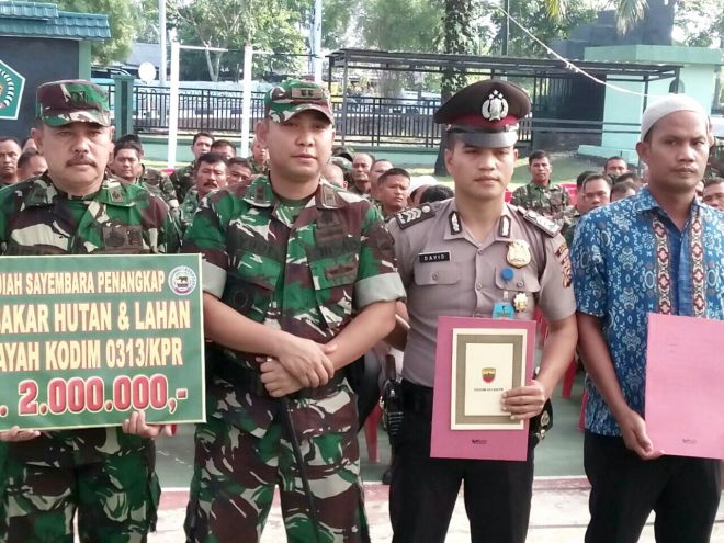 Pimpin Upacara Hari Kesaktian Pancasila, Dandim 0313/KPR Sampaikan Pesan Jaga NKRI