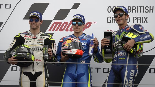 Fakta-fakta Menarik Usai Vinales Juara GP Inggris 