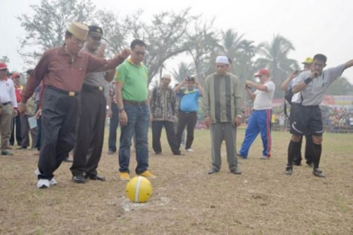 Turnamen Bupati Cup Diikuti 20 Kecamatan se-Inhil 