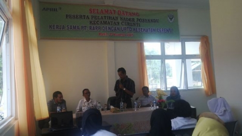 PT RAPP Latih 70 Kader Posyandu se-Cerenti