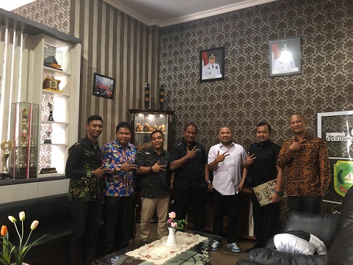 Jemput Bola Ekraf, Dispar Riau dan BRCN Bertandang ke Meranti  Rasakan Nikmatnya Jus Kopi