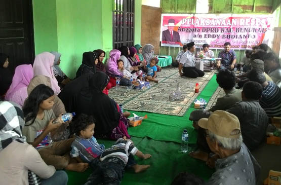 Reses, Dua Anggota DPRD Bengkalis, Blusukan ke Duri Timur