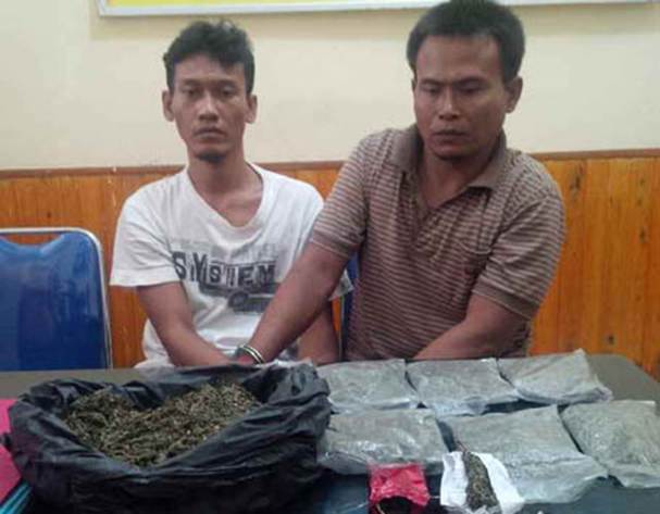 Simpan 0,6 Kg Ganja, Dua Napi Lapas Pasirpangaraian Diserahkan ke Polisi 