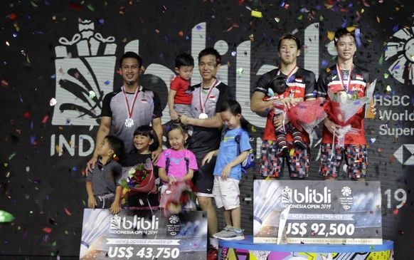 Kevin/Marcus dan Ahsan/Hendra Kuasai Peringkat Dunia BWF 