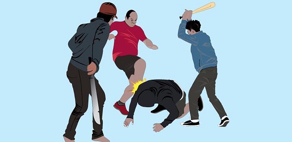 Pergi ke Kedai Tuak, 2 Pria di Pekanbaru Babak Belur Dikeroyok OTK