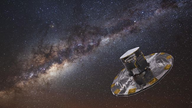 Satelit Eropa Petakan Satu Miliar Bintang di Bimasakti 