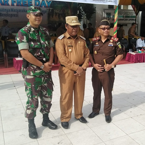 Pemkab Rohil Gelar Upacara Peringatan Hari Otda Ke XXIII 