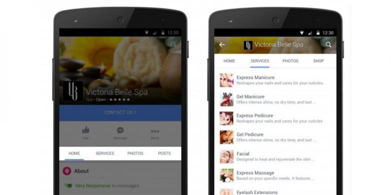 Dirombak, Facebook Page Bisa Jadi Toko Online