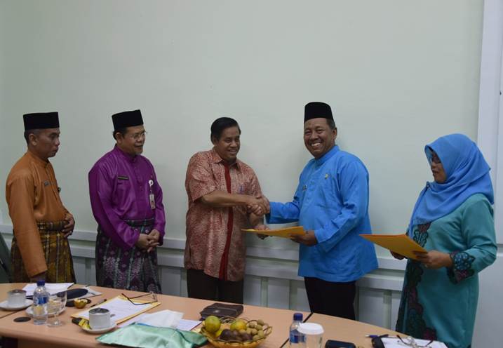 Sapon sebagai Pelaksana Tugas Camat Mandau 