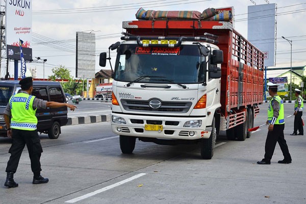 H-4 Idul Fitri, Truk Dilarang Melintas 