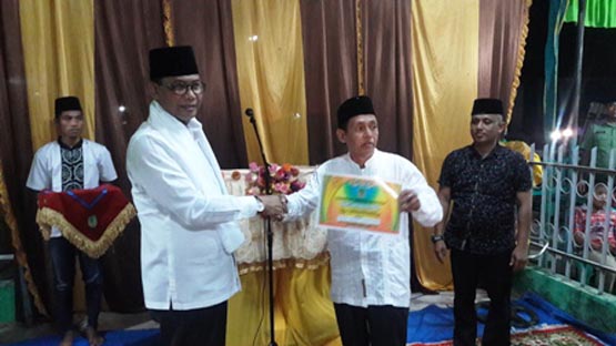 Bupati Rohil Safari Ramadan di Tanjung Melawan