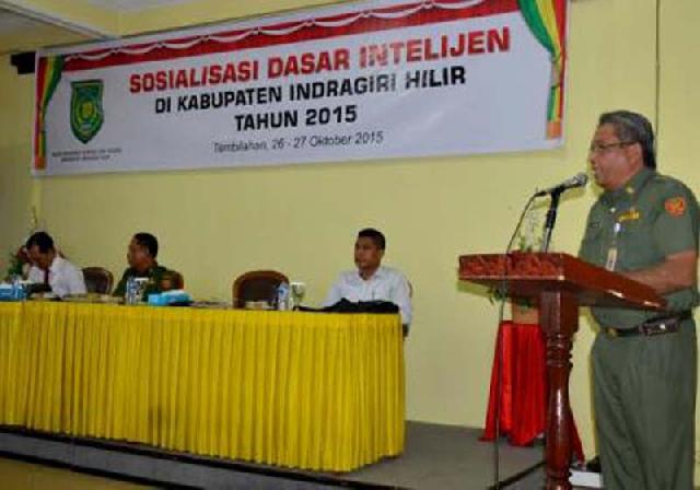 Kesbangpol Gelar Sosialisasi Dasar Intelijen 