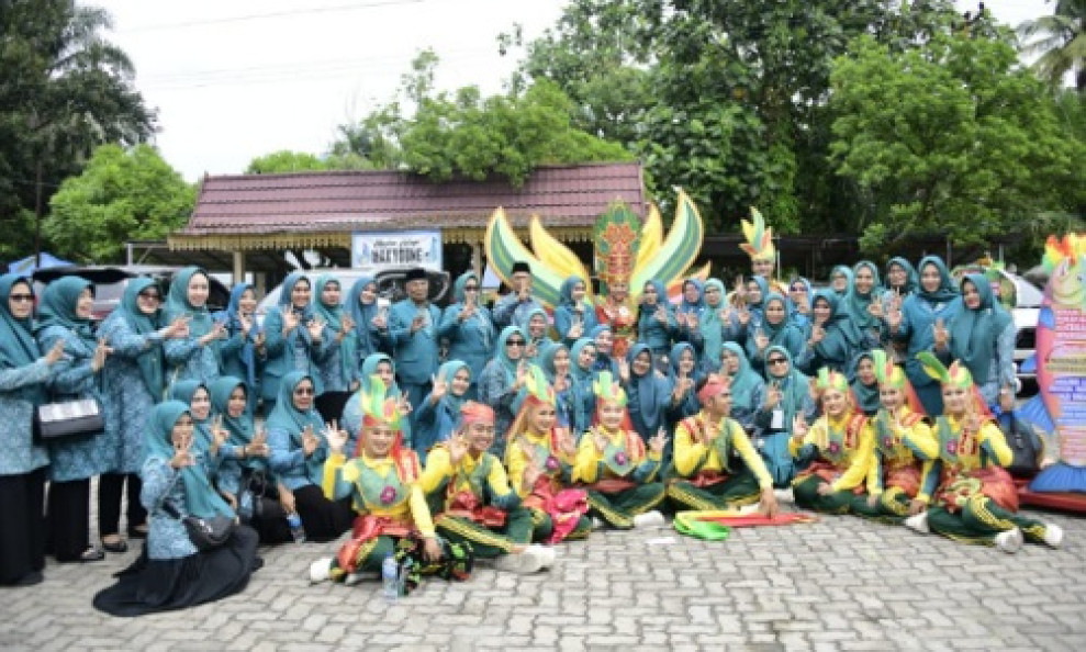 Kabupaten Bengkalis Borong 3 Kategori Juara Lomba HKG PKK ke-51 Riau