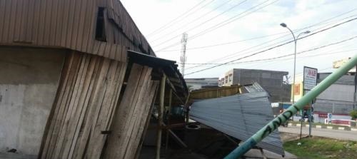 Warga Panik, Dua Malam Duri Diguyur Hujan Deras Disertai Angin Kencang