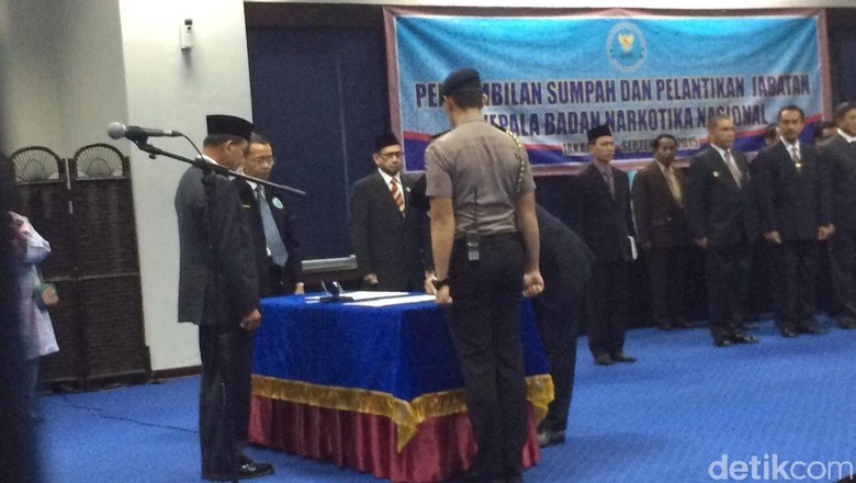 Dilantik Kapolri, Komjen Budi Waseso Resmi Jabat Kepala BNN