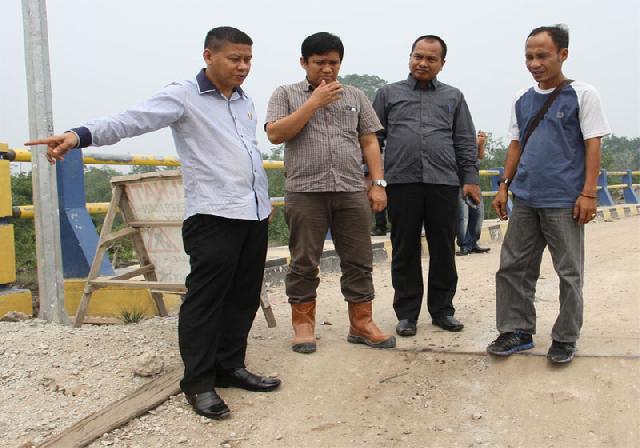 Dewan Sarankan Jalan Poros Bantan Multiyears