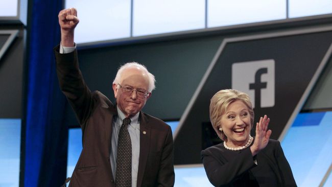 Clinton dan Sanders Menang Satu Sama di Oregon dan Kentucky