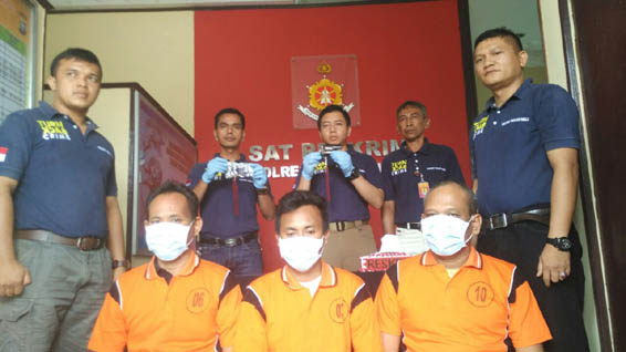 Incar Sejumlah Calon Korban, Tiga Rampok Asal Palembang Ditangkap Polres Rohul 
