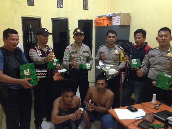 27,1 Kg Sabu dan 19.463 Ekstasi Diamankan Polres Bengkalis 
