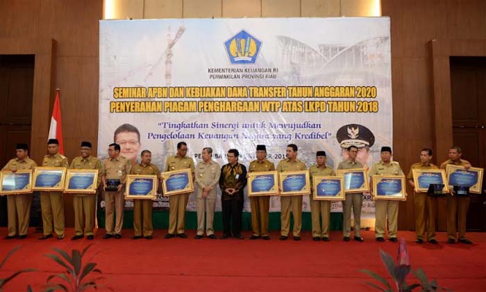 Disayangkan, Rp264,29 Miliar Dana Transfer APBN ke Riau Hangus 