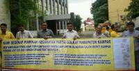 Alfan Klaim DPP Golkar Respon Penolakan 17 PK Terhadap Balon Bupati Kampar dari Non Kader 