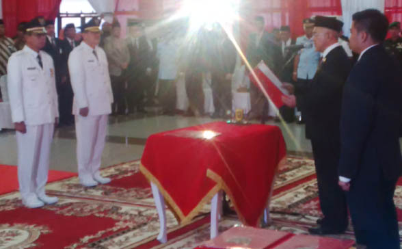 Sambut Ramadhan, Bupati Mursini Ikuti Rakor Bersama Gubri