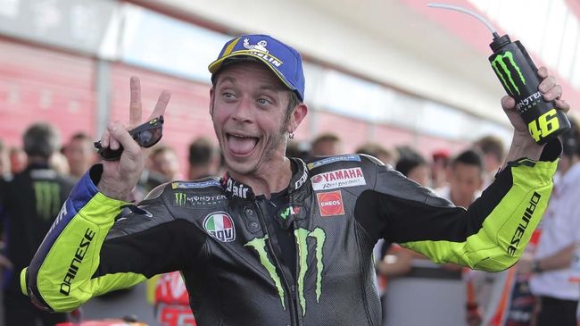 Rossi Podium di MotoGP Argentina Usai Puasa di 10 Balapan 