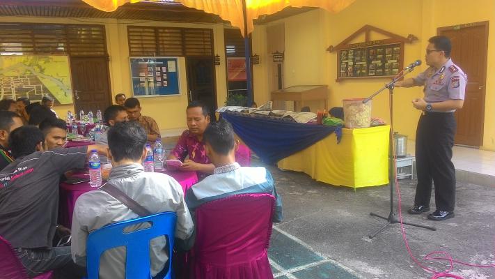 Eratkan Silaturahmi, Polres Meranti Coffe Morning bersama Wartawan 