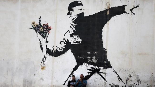 Lukisan Primata Banksy Bakal Dilelang Hingga Rp35 Miliar