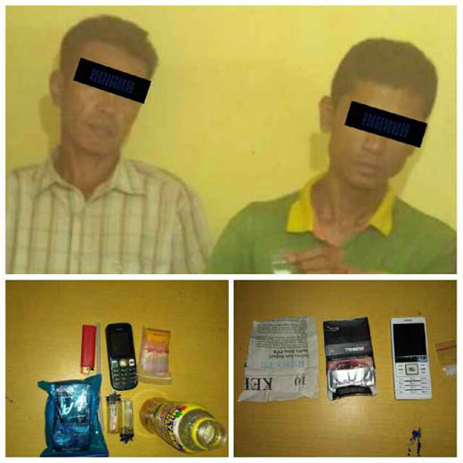 Bawa Sabu, Honorer Dinas TRCK Rohul dan Temannya Ditangkap Polisi
