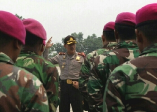 5 Personil Marinir Ditempatkan di Lokasi PT NSP 