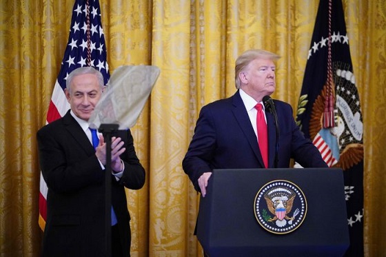 Trump Dianggap Langgar Rencana Perdamaian Hukum Internasional 