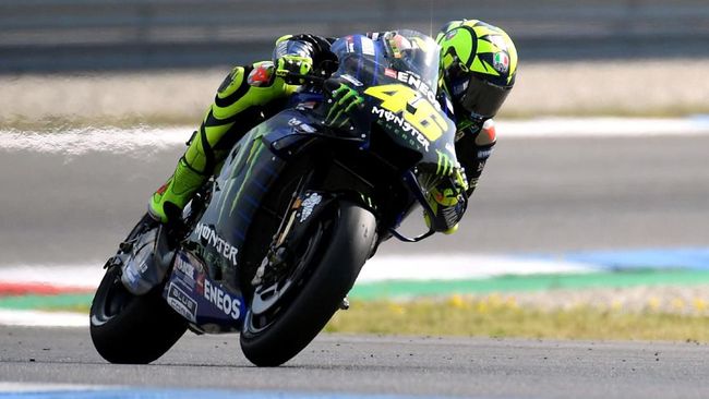 Rossi Mengaku Salah Tabrak Nakagami di MotoGP Belanda 