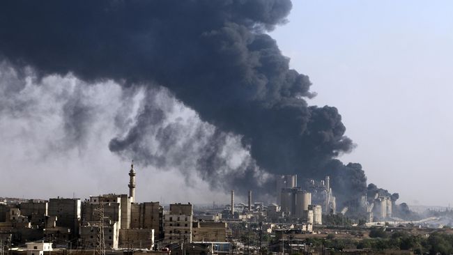 Aleppo Memanas Lagi, Bom Barrel Dijatuhkan Saat Pemakaman 