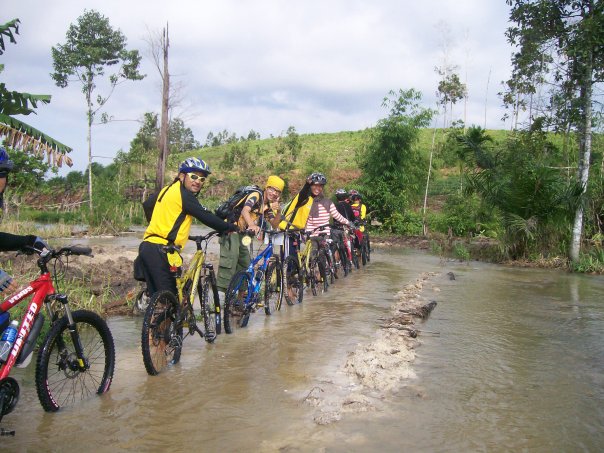 Komunitas Sepeda Perawang Gelar Fun Bike 