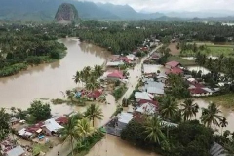 Banjir di Limapuluh Kota Ratusan Keluarga Diungsikan