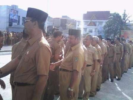 Apel Pasca Lebaran, Bupati Rohil Ingatkan ASN Lebih Maksimal Bekerja