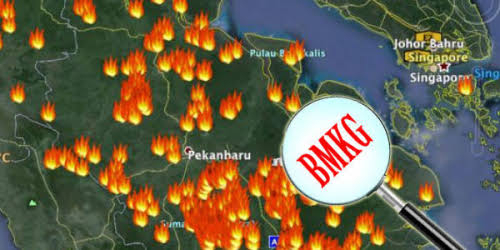 43 Titik Panas Terpantau di Riau