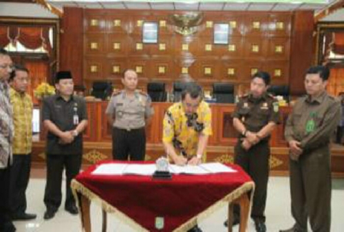 Bupati Siak Inginkan Perusahaan Bersinergi dengan Pemerintah Jalankan Program CSR 
