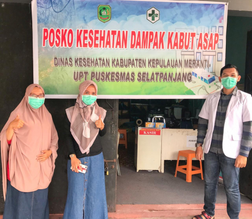 Dinkes Kepulauan Meranti Sediakan Posko Kesehatan Dampak Kabut Asap