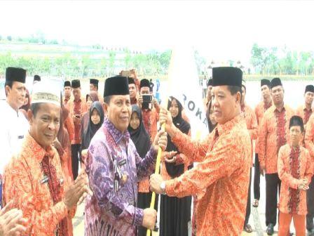 MTQ ke-35 Tingkat Riau 2016, Plt Bupati Rohul Lepas 38 Kafilah 